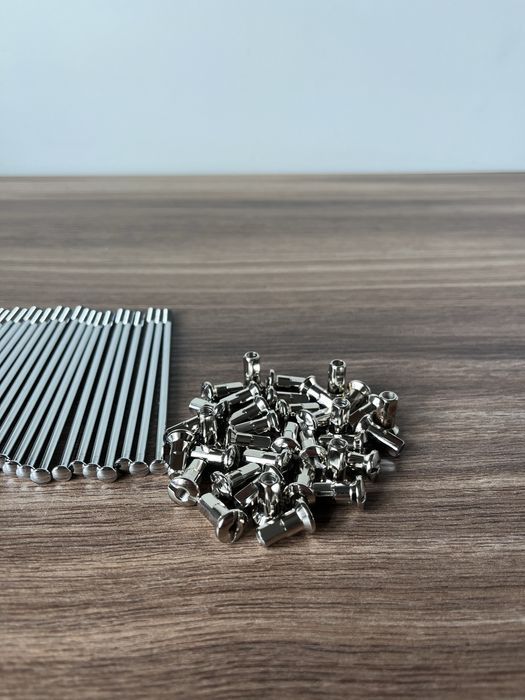 NOWY DUELLS komplet CHROMOWANYCH szprych szprychy JAWA 250 KYVACKA