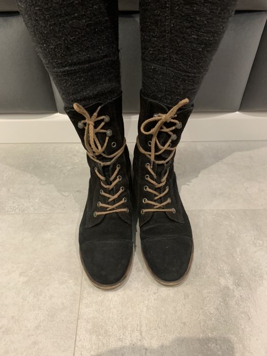 Wiosenne Botki skórzane Wojas rozmiar 39