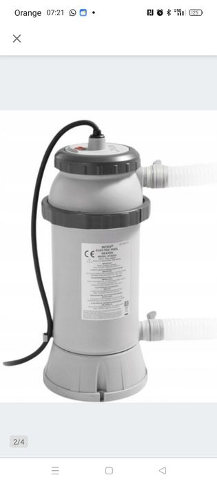 Podgrzewacz wody do basenu Intex