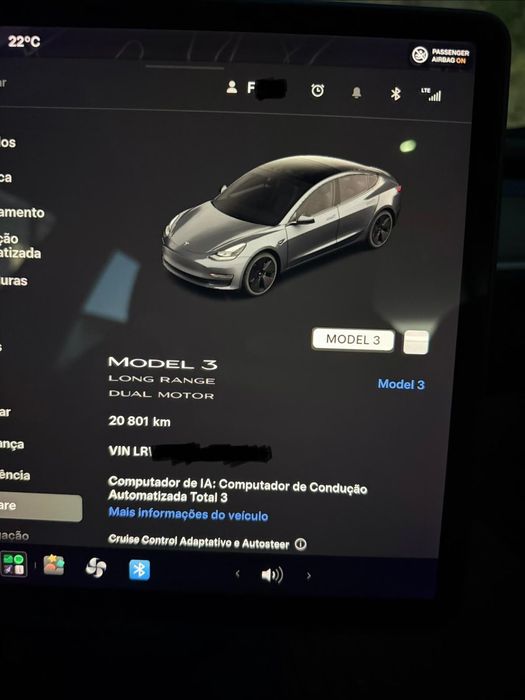 Tesla Model 3, Long Range Dual Motor. 20 000km