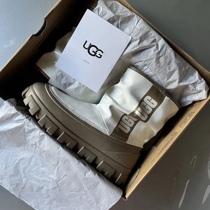 UGG 11 us 42 27.5-28 см черевики ботинки сапоги зимові мех зима замша