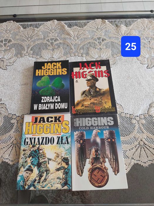 J.Higgins 4 ksiazki
