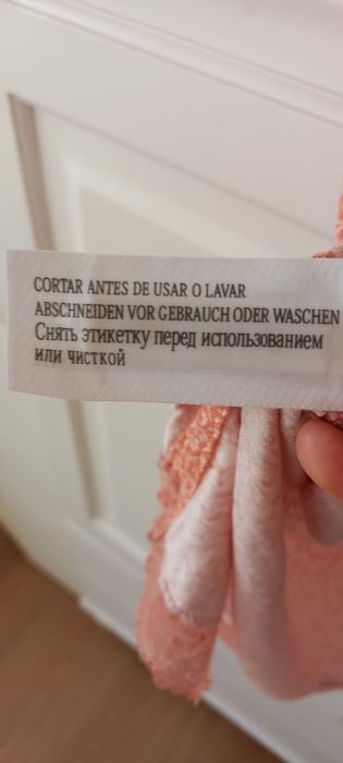 Camisa de noite fresca com renda por estrear WS tamanho XL/L