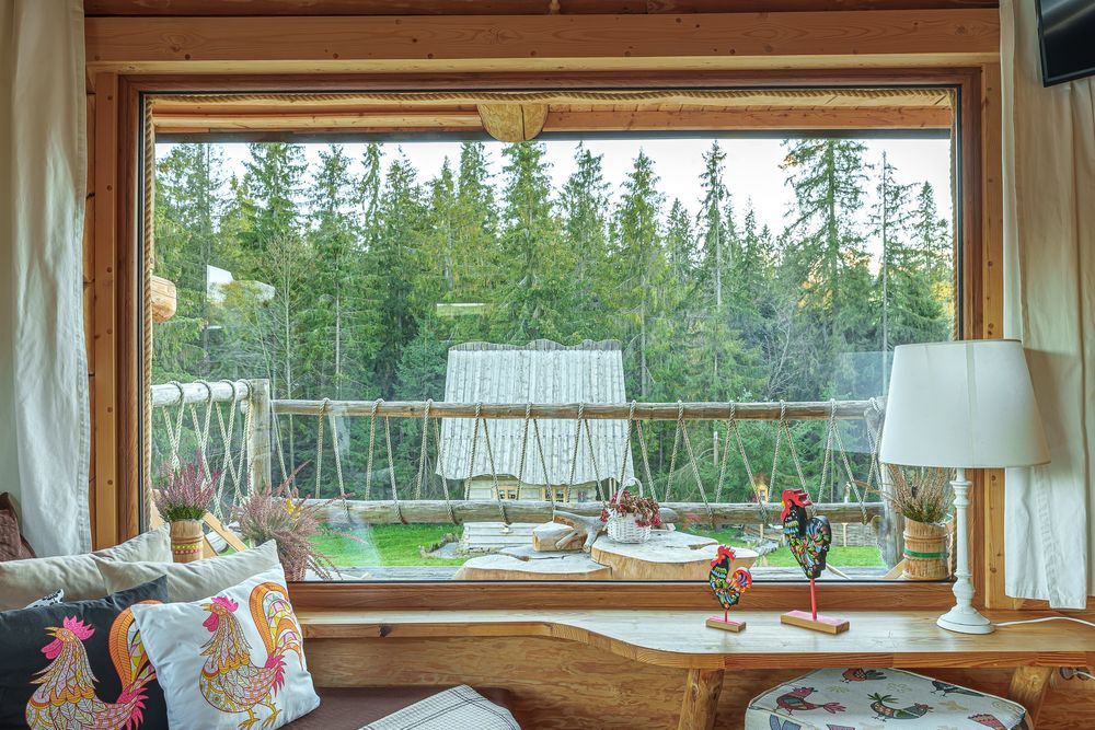 Domek z jacuzzi sauną basenem domki noclegi Zakopane w górach sauna