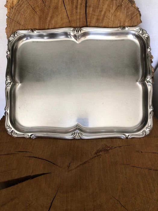 Serviço em Inox de chá e café com tabuleiro