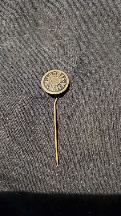 Pin antigo Fogões Palha – Publicidade – Década de 1940 – Raro