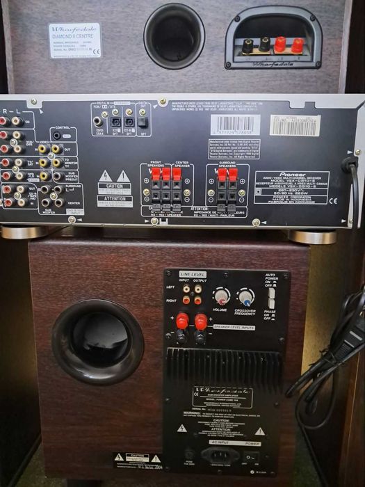 Wharfedale Diamond 5.1 + ресівер Pioneer VSX-D510