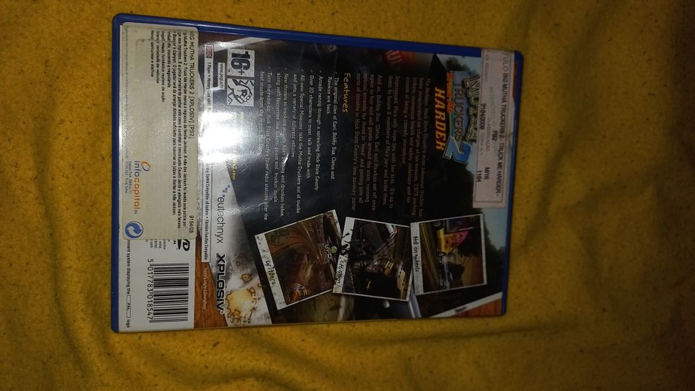 Jogo BIG MUTHA TRUCKERS ps2