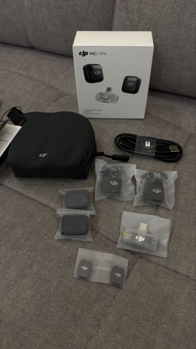 Мікрофонна система DJI Mic Mini Mobile Version (2 TX + 1 Mobile RX)