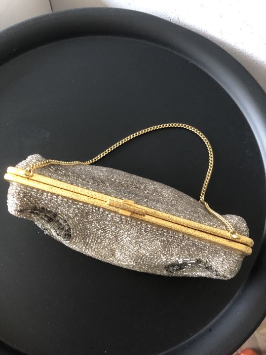 Torebka wizytowa z koralików.