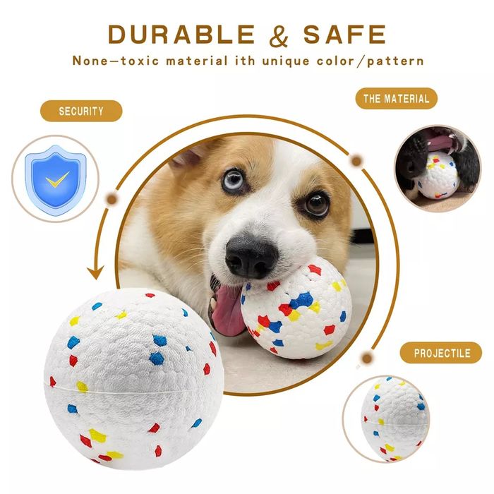 Прочный мяч для собак