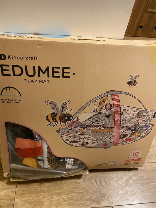 Mata dla dziecka niemowlę Kinderkraft kontrastowa