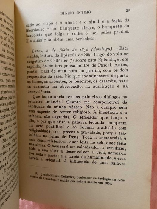 Diário íntimo, Henri-Frédéric Amiel (2 volumes)