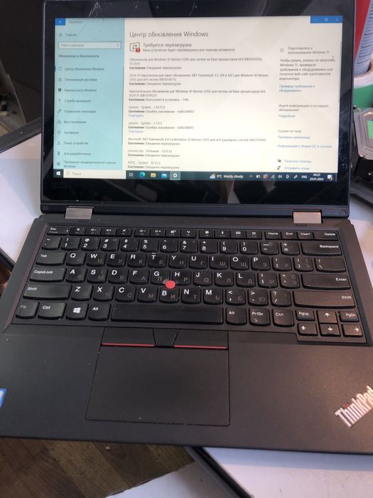 Lenovo Yoga L380 L390 Разборка Кроме матрицы Батарея Материнка