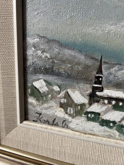 Obraz olejny  sygnowany sztuka do kolekcji