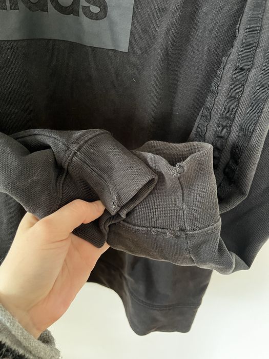 Szara bluza adidas oversize