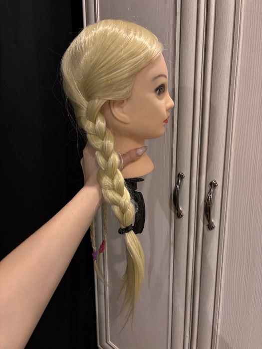 Lalka główka fryzjerska do nauki zabawy