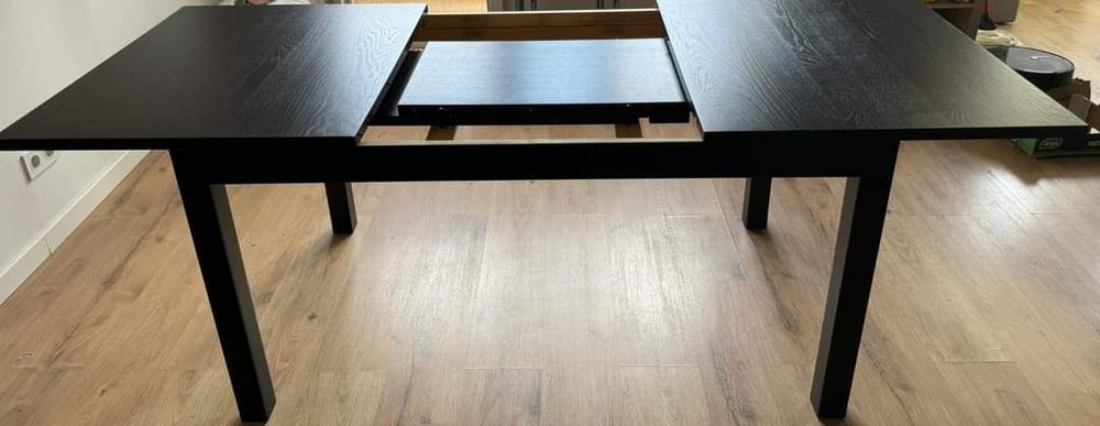 Mesa extensível bjusta ikea