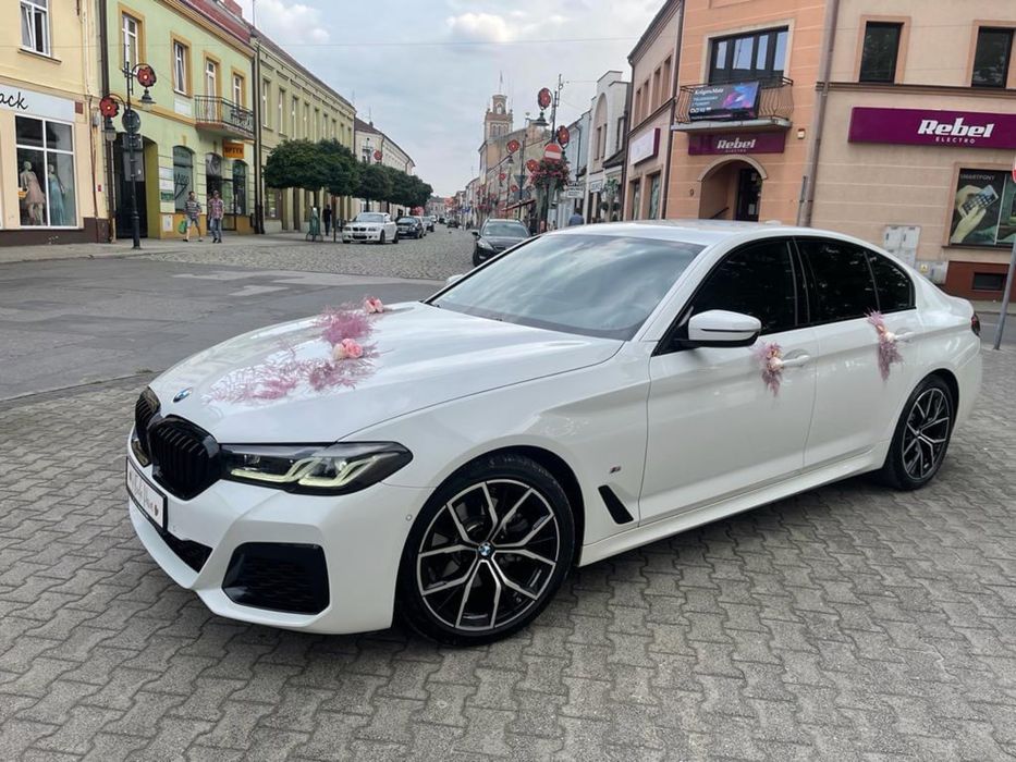 Auto Do Ślubu  Białe BMW 5 Samochód do Wesela  WOLNE TERMINY