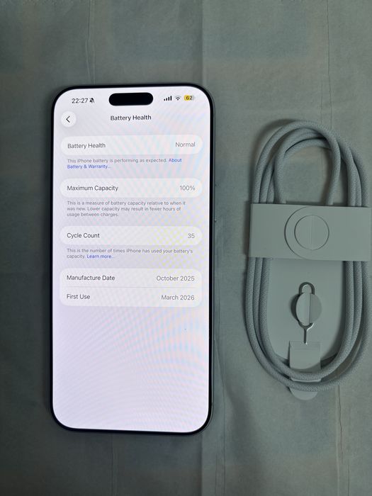 iPhone 17 Pro Max 256GB Branco