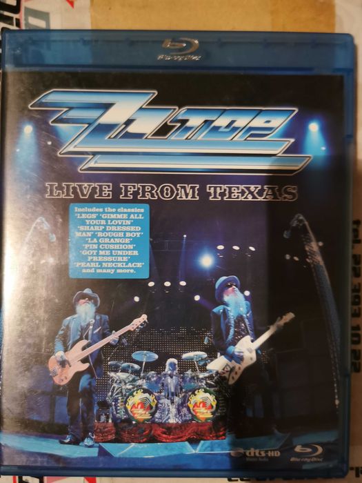 ZZ TOP - Live From Texas Blu-ray Koncert + Dodatki Stan Kolekcjonerski