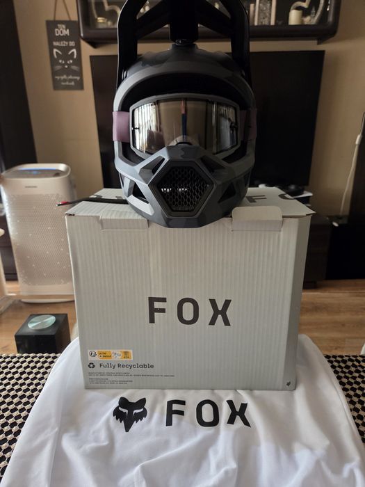Kask rowerowy Full Face FOX Rampage MIPS+Gogle
