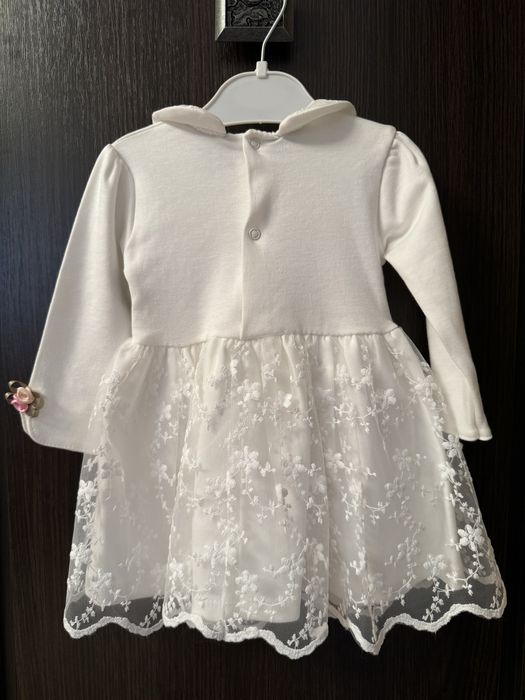 Сукня, сукня на хрестини, плаття, платтячко, платье на крестины 3-6 м.