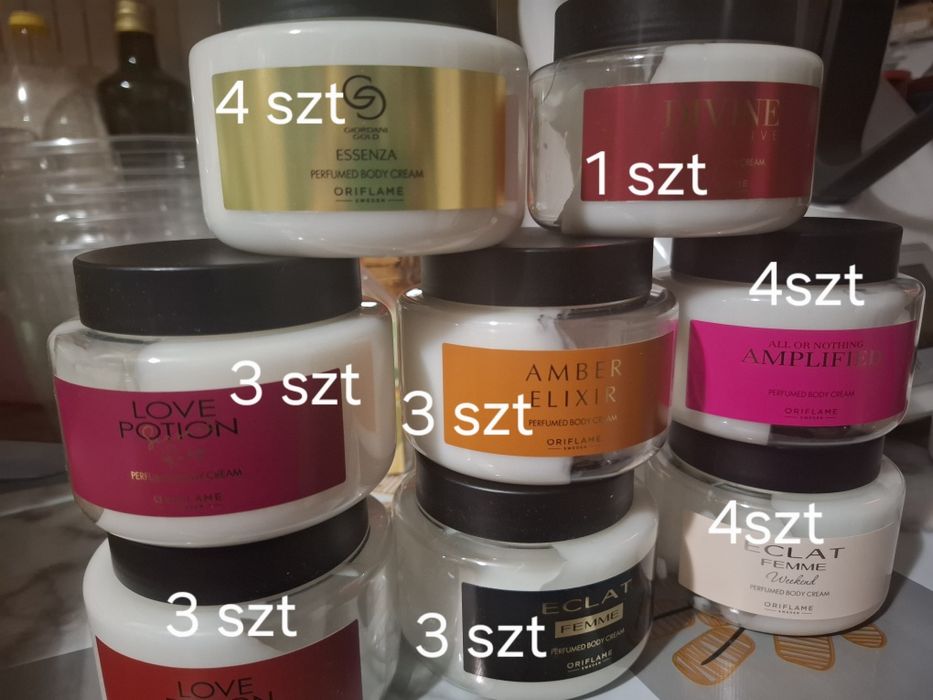 Perfumowane balsamy do ciała Oriflame