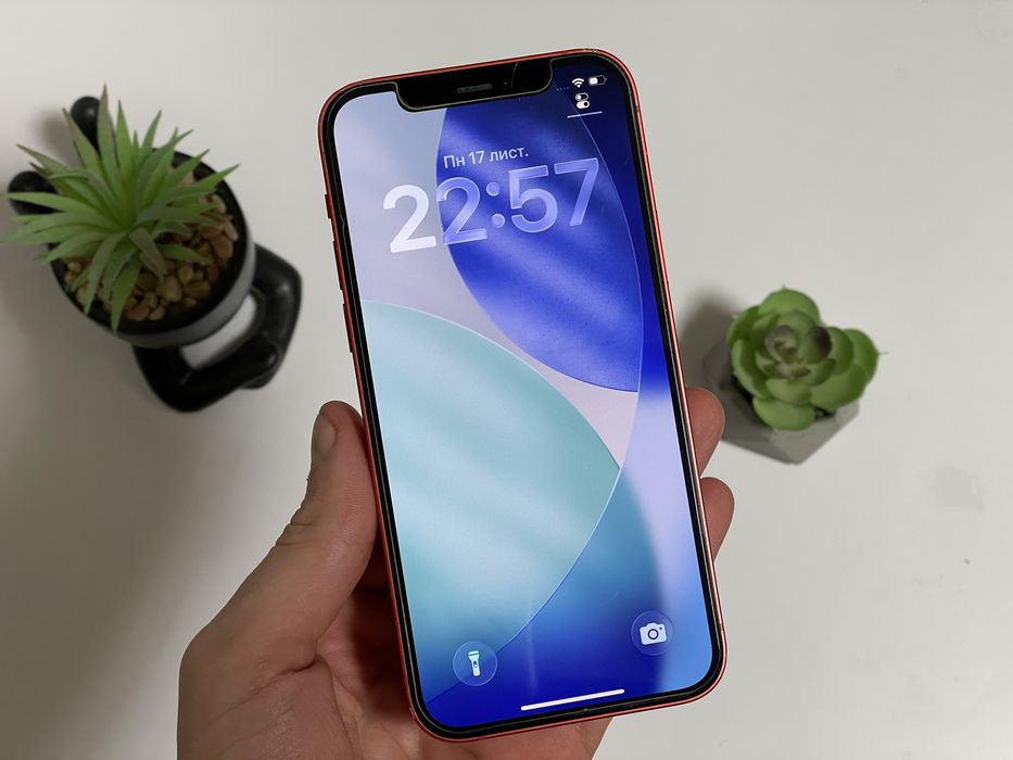 Apple iPhone 12 64GB Product Red | Стан чудовий | Гарантія 14 днів