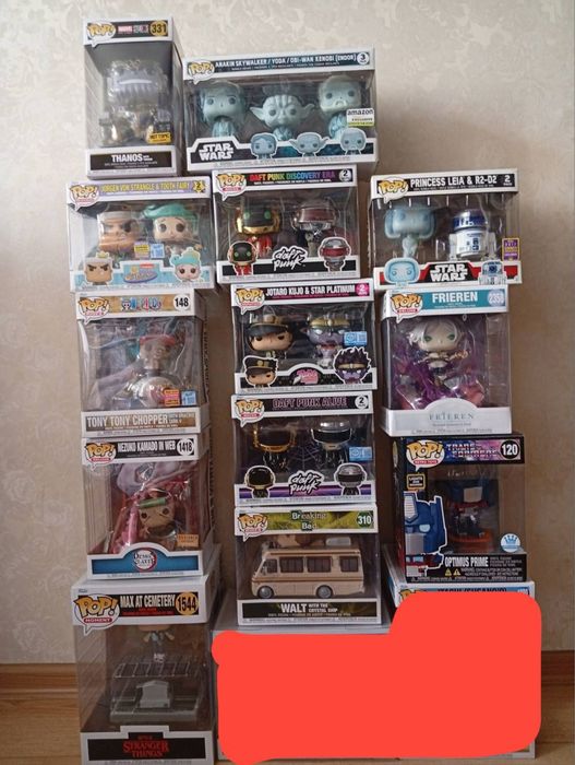 Funko pop leveling naruto kaiju black jujutsu bleach hunter demon