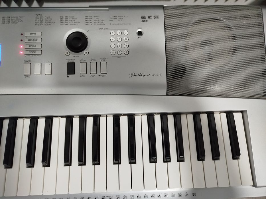 Piano Yamaha DGX 220