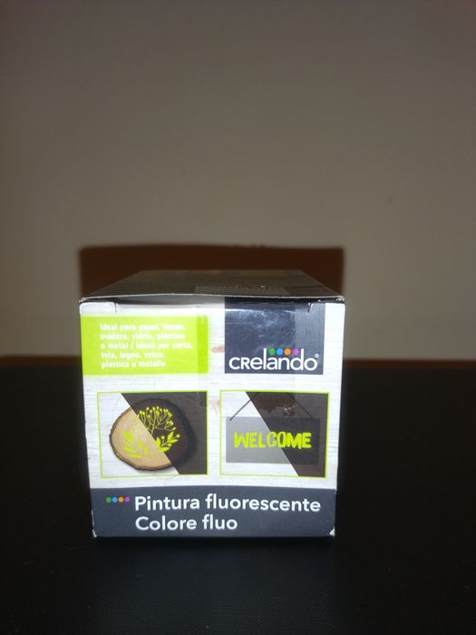 Tinta Fluorescente que brilha no escuro