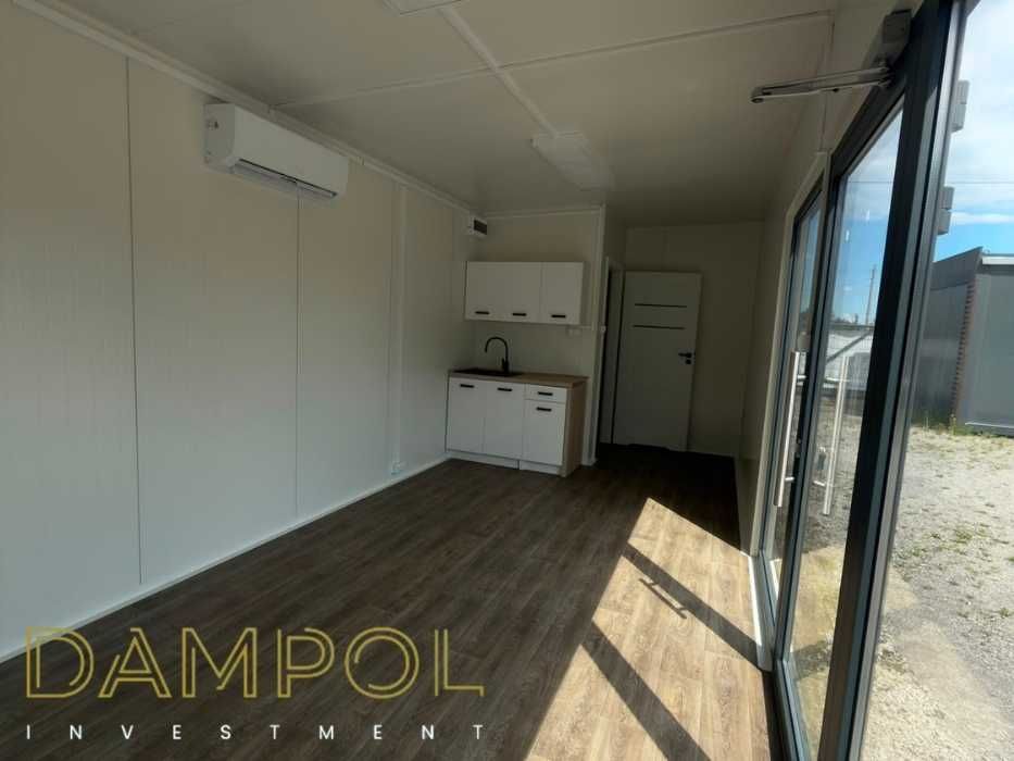Pawilon / kontener 7×3 – sklep, biuro, kwiaciarnia, leasing