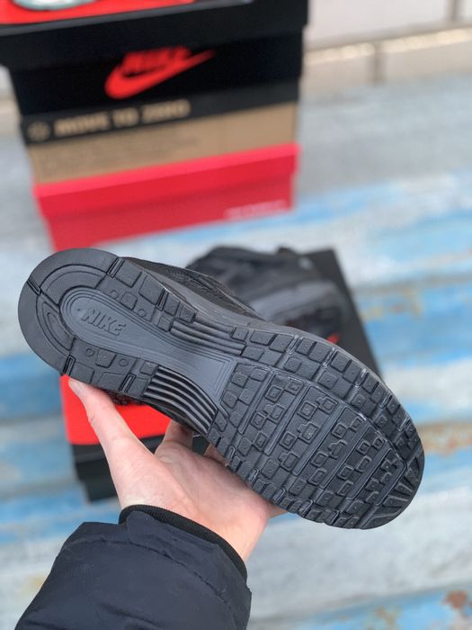Кросівки Nike P-6000 Black р.36-38 — чорні Найк П6000 на кожен день | унісекс | ретро стиль