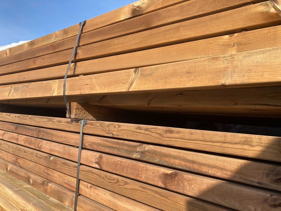 Kantówka sosnowa impregnowana próżniowo 36x90x4000, 45x145x4000,