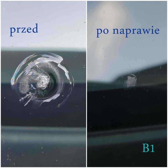 Naprawa odprysków na szybach - Naprawa Szyb