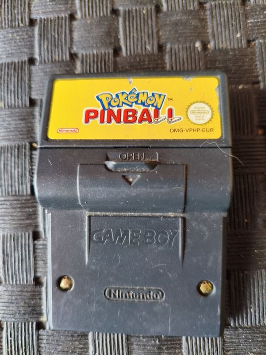 Pokémon Pinball — Game Boy (cartucho, PAL) — Bom para colecionador