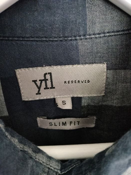 Koszula męska w kratę rozmiar S