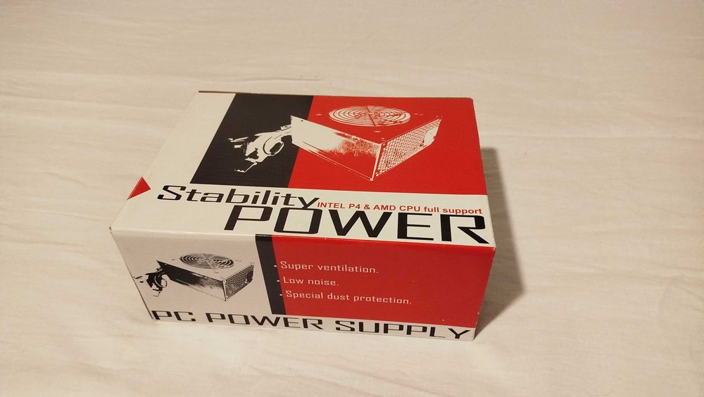 Fonte de Alimentação PC ATX Stability Power  (Nova Sem Uso)