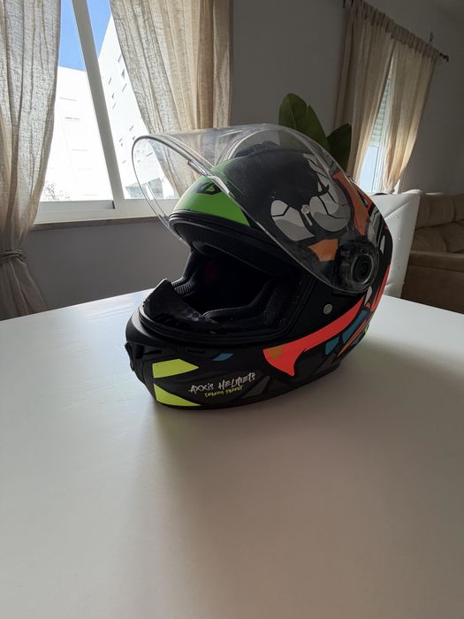 Capacete axxis , tamanho M , novo