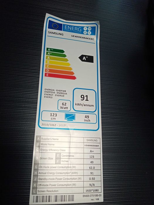 TV Samsung 49polegadas