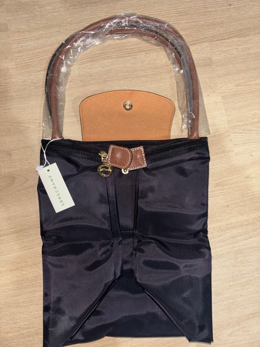 Longchamp preto e castanho