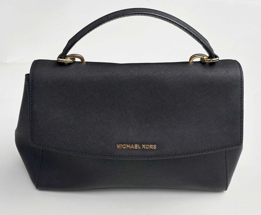 Torebka Czarna Torba MK Michael Kors Kuferek