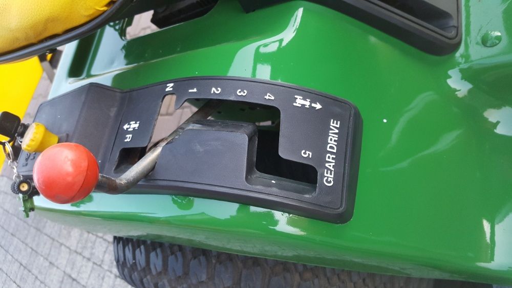 Traktorek ogrodowy kosiarka samojezdna JOHN DEERE  mulczowanie pompa