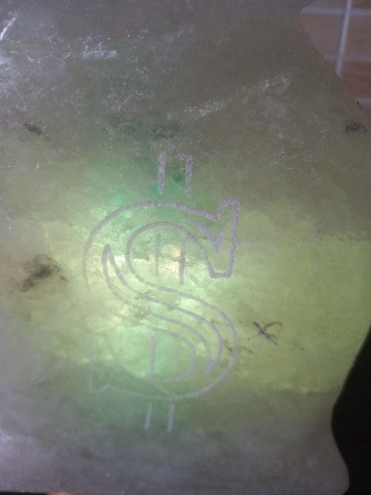 Лампа   из   соли