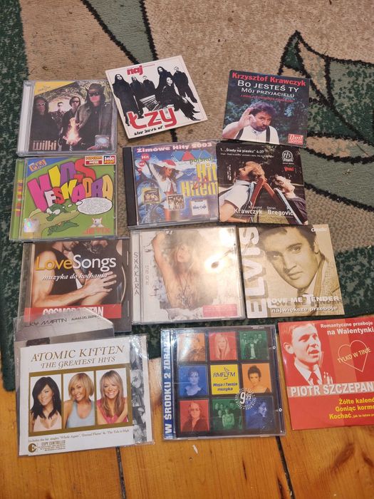 sprzedam plyty cd nagrane