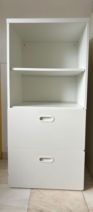 Cama com gavetas + colchão + cabide – quarto juvenil