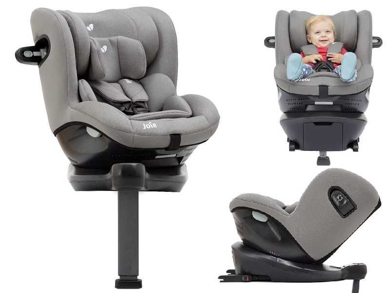 Obrotowy Fotelik Samochodowy JOIE i-SPIN 360 4*ADAC 0-18kg 105cm