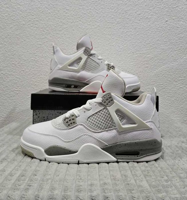 Jordan 4 Retro White Oreo R.38