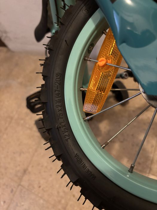 Bicicleta Criança Zoomie Roda 12'' 3-5 Anos Azul BERG
